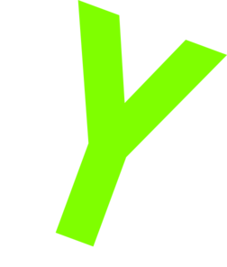 252x296 Lymphocyte B Antibody Green Clip Art