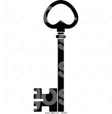 222x227 Key Clipart Svg, Keys Clip Art Design Elements, Keys Silhouette