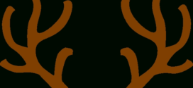 272x125 Deer Antlers Clipart For A Girl