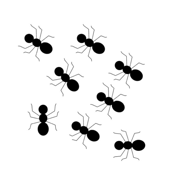 695x695 Ants Clipart Busy