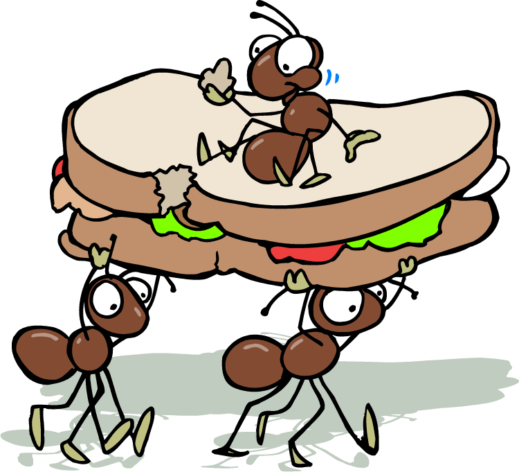 750x681 Ants Clipart Line Ant