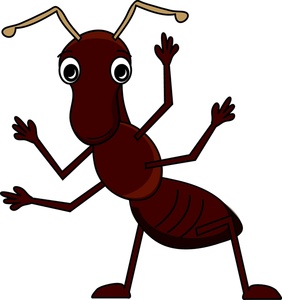 282x300 Cartoon Ant Clipart