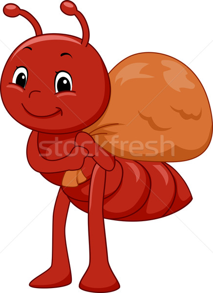 436x600 Ants Carrying Stock Vectors, Illustrations And Cliparts Stockfresh