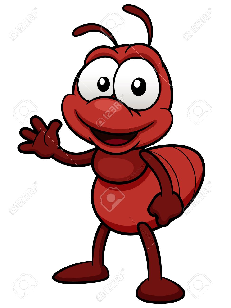 975x1300 98 Friendly Ant Stock Vector Illustration And Royalty Free