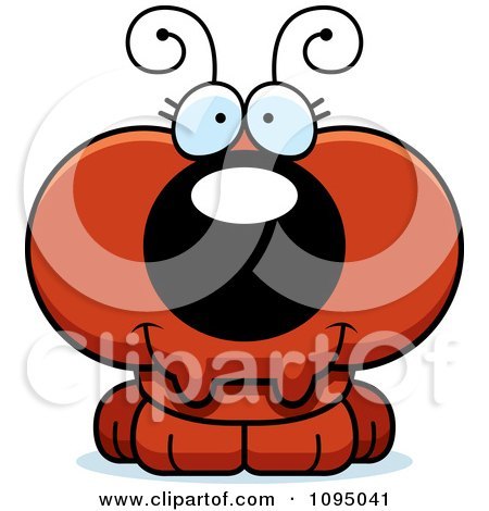 450x470 Red Ant Clipart Vector