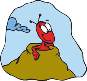 299x276 Ant In Hill Clip Art
