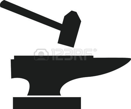 450x376 Anvil Clipart Blacksmith Tools