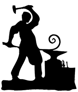 256x300 Anvil Clipart Blacksmith 2308629
