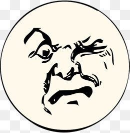 260x265 Cartoon Drawing, Another Kind Of Anxious Character Expression