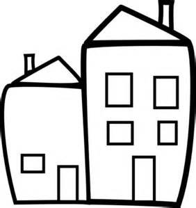 282x299 Apartment Building Border Clipart