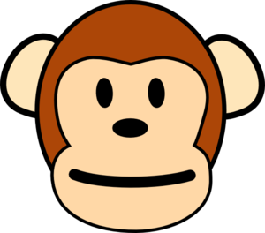 300x264 Monkey Clip Art