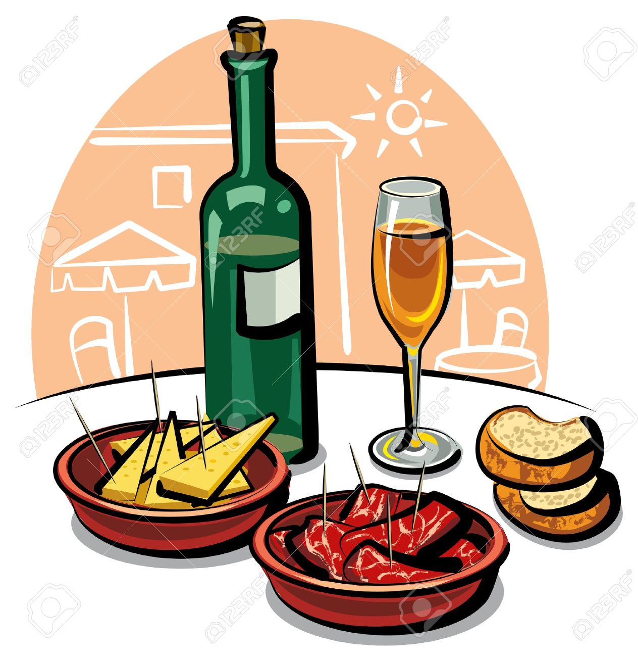 1264x1300 Chinese Food Clipart Appetizer