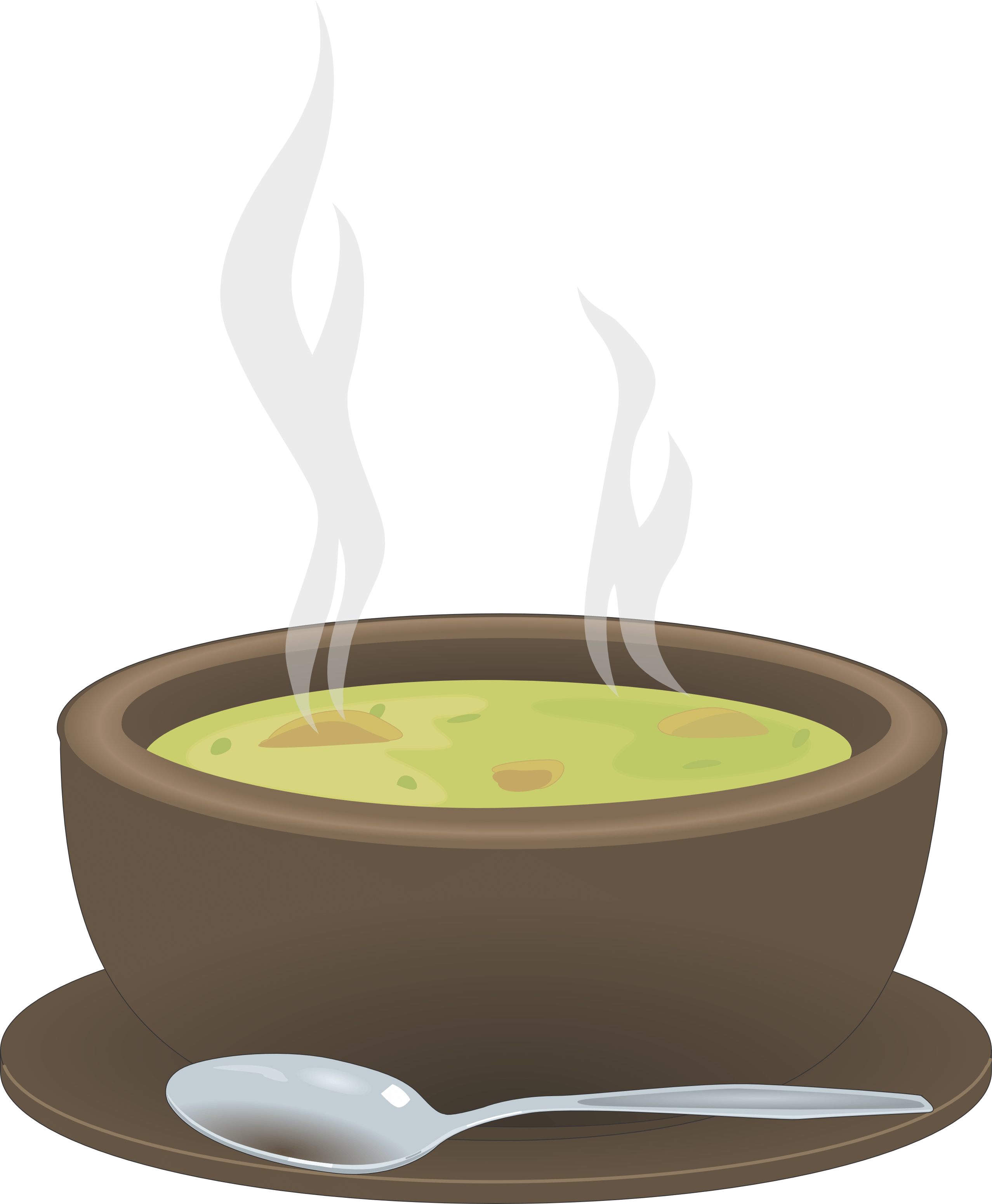 2555x3102 Cliparts Soup Appetizer