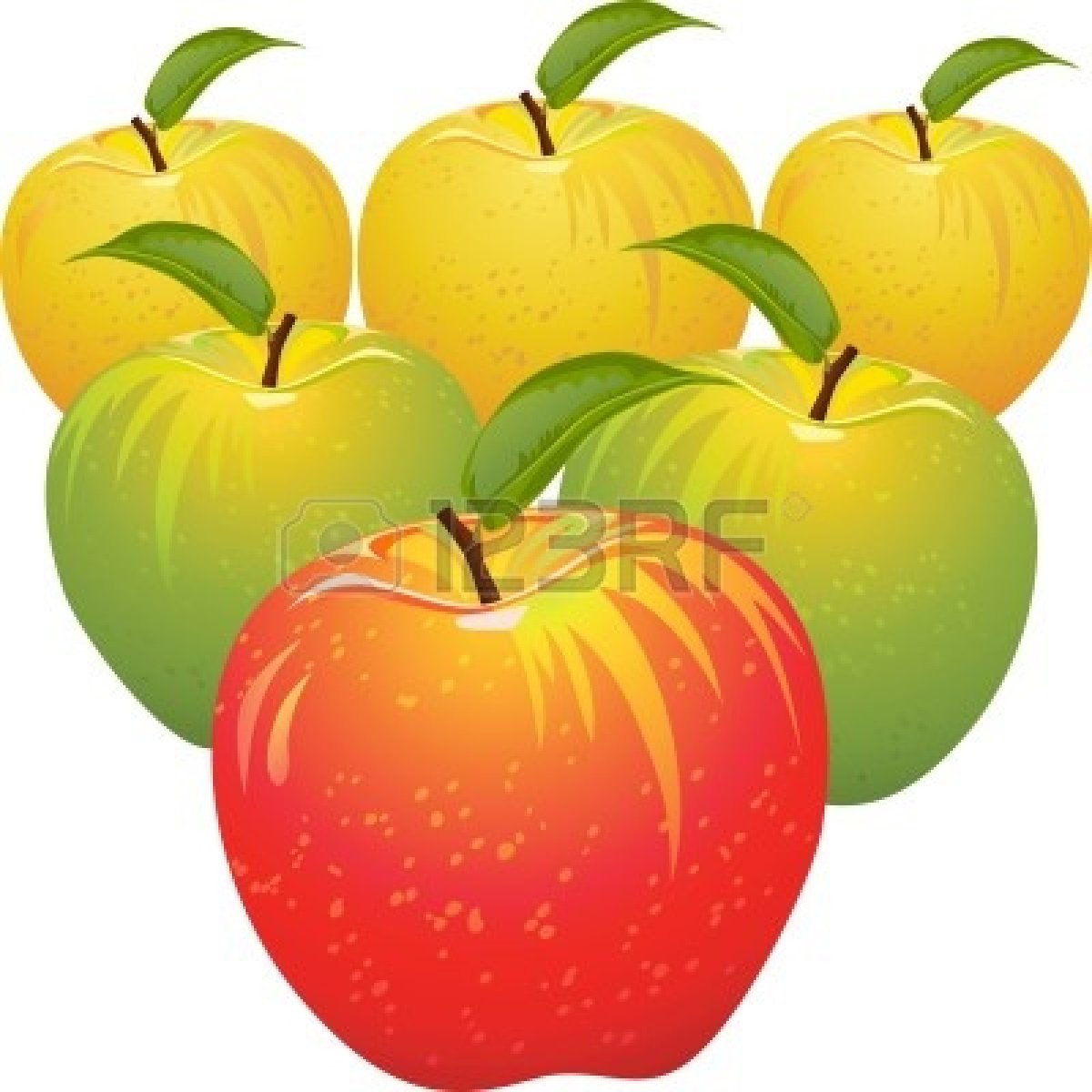 1200x1200 Basket Clipart Red Apple