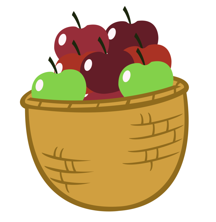 882x905 Best Apple Basket Clipart