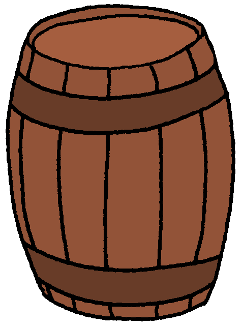 476x643 Barrel Clipart