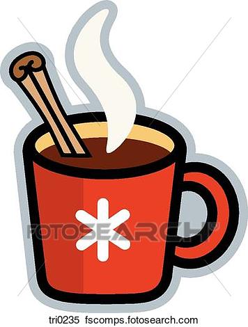 356x470 Stock Illustration Of Illustration Of Steamingpple Cider In