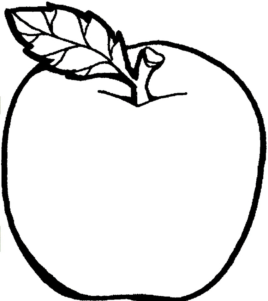 855x958 Apple Black And White Apple Pages Clipart Clip Art
