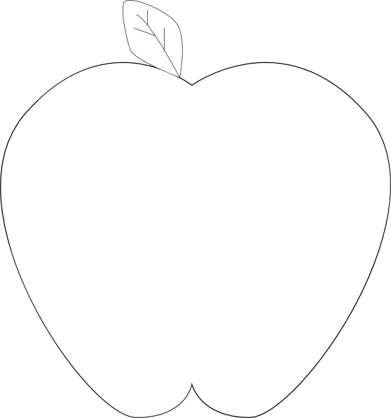 Apple Clipart Black And White Png | Free download on ClipArtMag