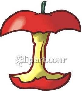270x300 Eaten Apple Clip Art 101 Clip Art