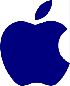 243x298 Apple Logo White Clip Art