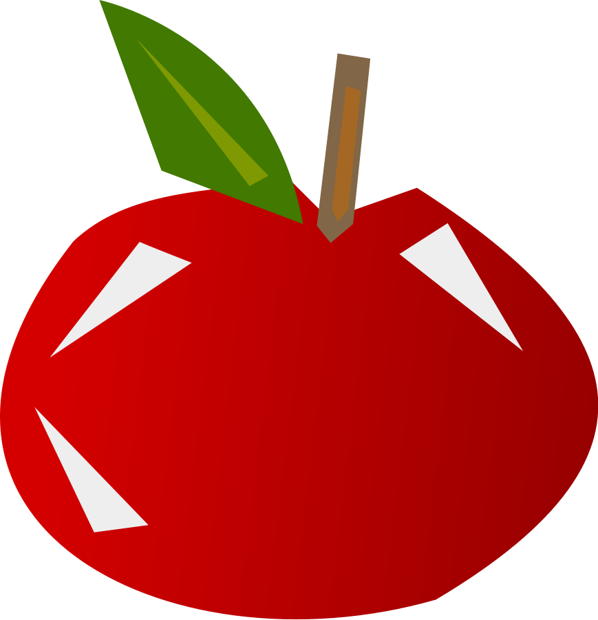 869x900 Apple Clipart Large