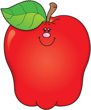 310x373 Clipart Of An Apple