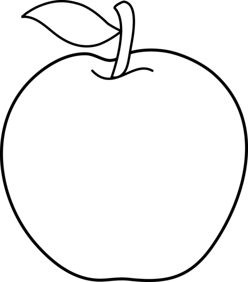 483x550 Apple Clipart Fruit
