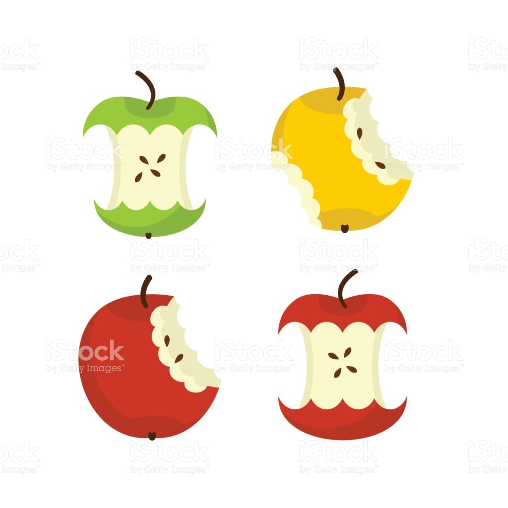1024x1024 Trash Clipart Apple Core