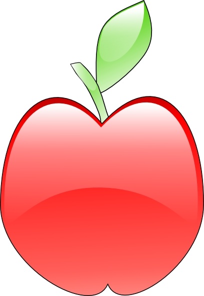 408x592 Crystal Apple Clip Art Free Vector In Open Office Drawing Svg