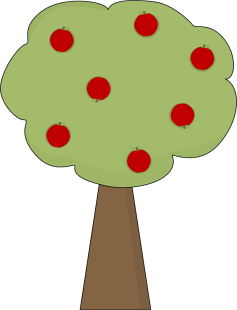 237x310 Apple Tree Clip Art