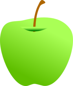 252x298 Green Apple Clip Art