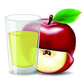 170x170 Apple Juice Clip Art