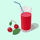 170x170 Clip Art Of Apple Juice K15474887