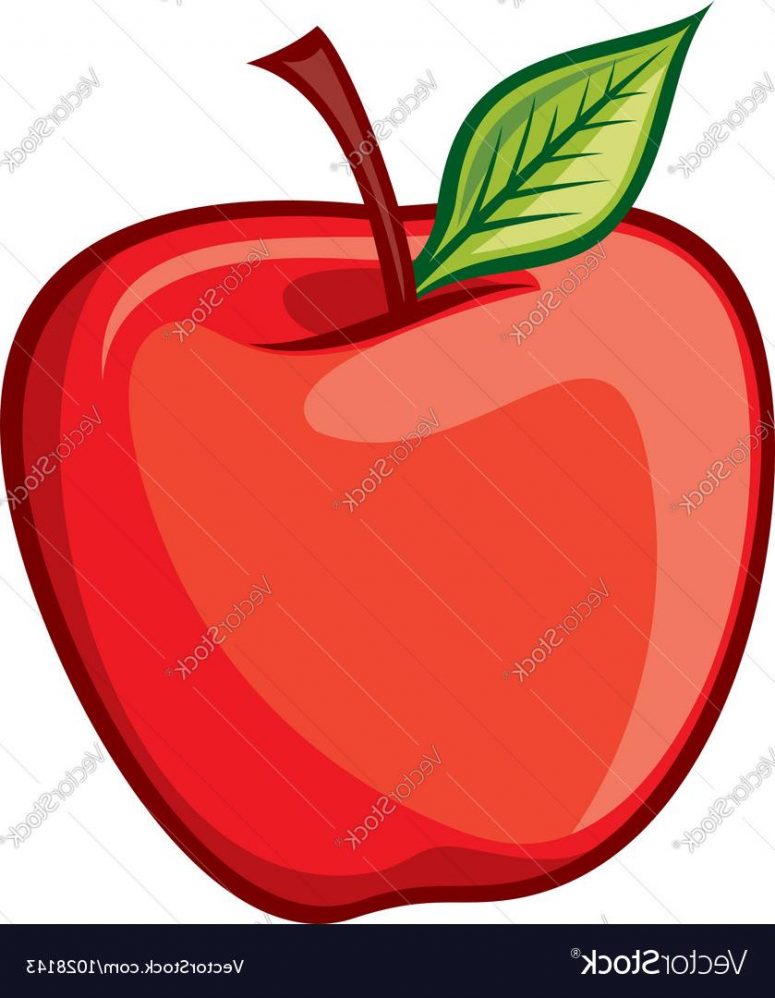775x998 Unique Red Apple Vector Drawing Clip Art Designs, Vectors Image