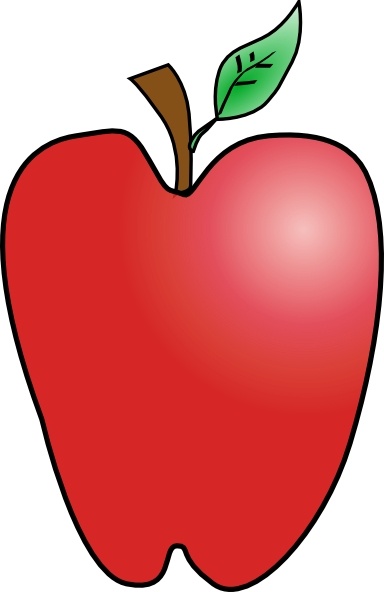 384x592 Cartoon Apple Clip Art Free Vector In Open Office Drawing Svg