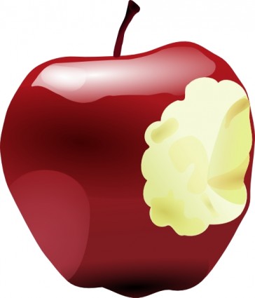 364x425 Apple Logo Clipart Craft Projects, Foods Clipart