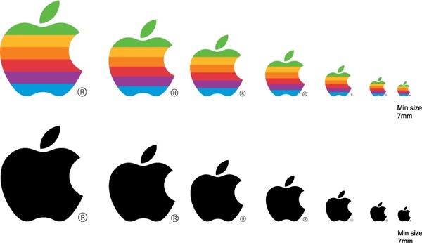 600x346 Apple Logo Free Vector In Adobe Illustrator Ai ( Ai ) Vector