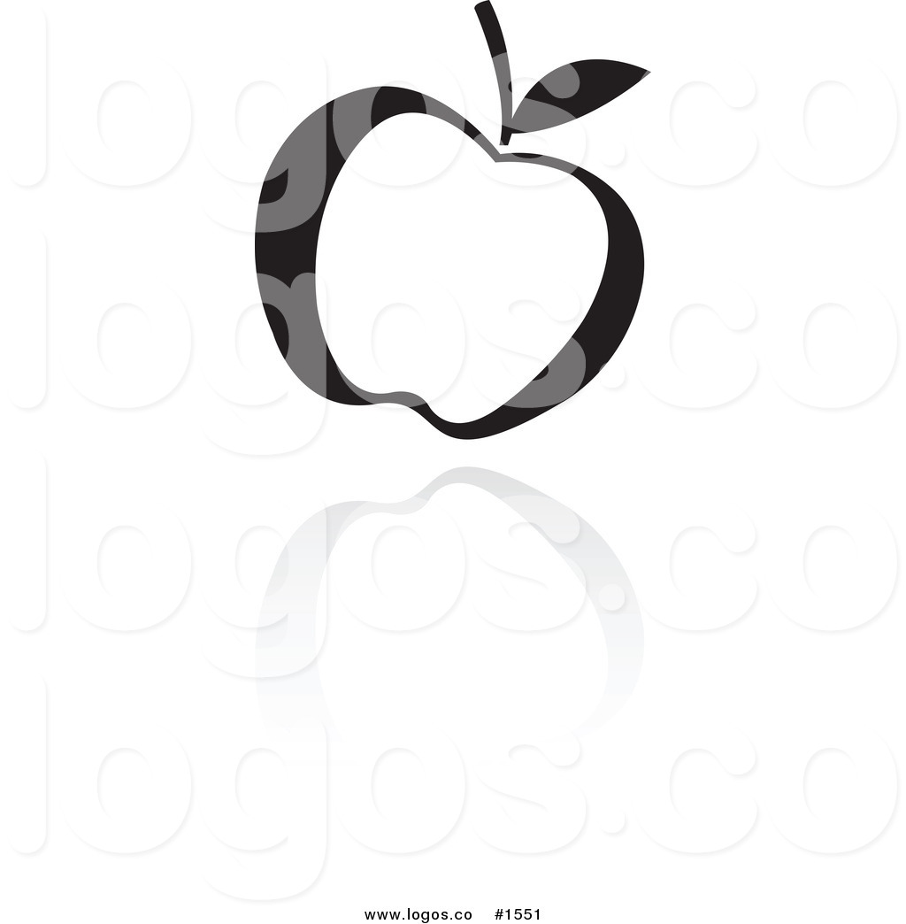 1024x1044 Royalty Free Vector Black And White Apple Logo By Cidepix