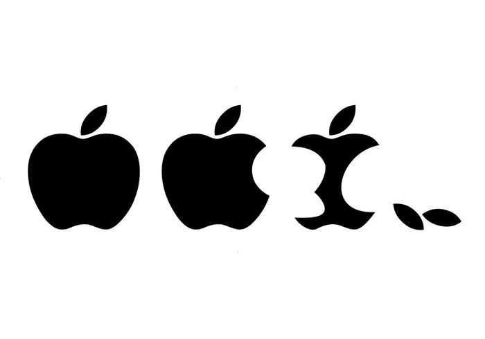 700x490 Digital Apple Logo