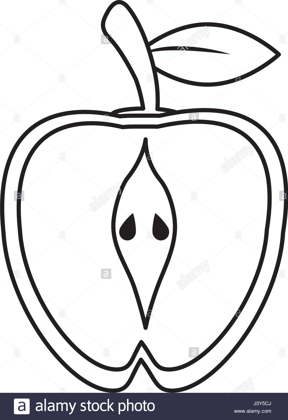 Apple Outline | Free download on ClipArtMag