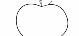 272x125 Apple Outline Clip Art