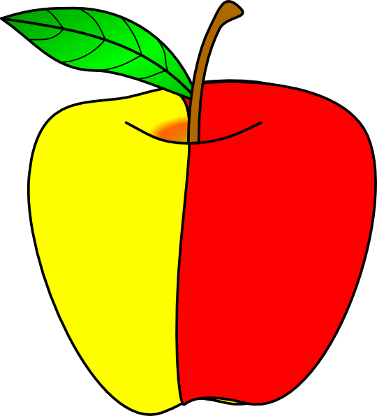 540x595 Apple Clipart Appel