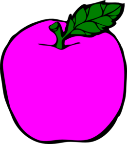 261x297 Pink Apple Clip Art Cliparts