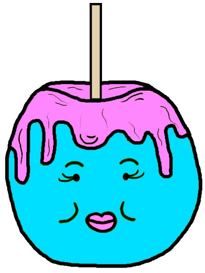 414x551 Apple Clipart Teal