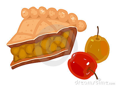 400x297 Apple Pie Clipart