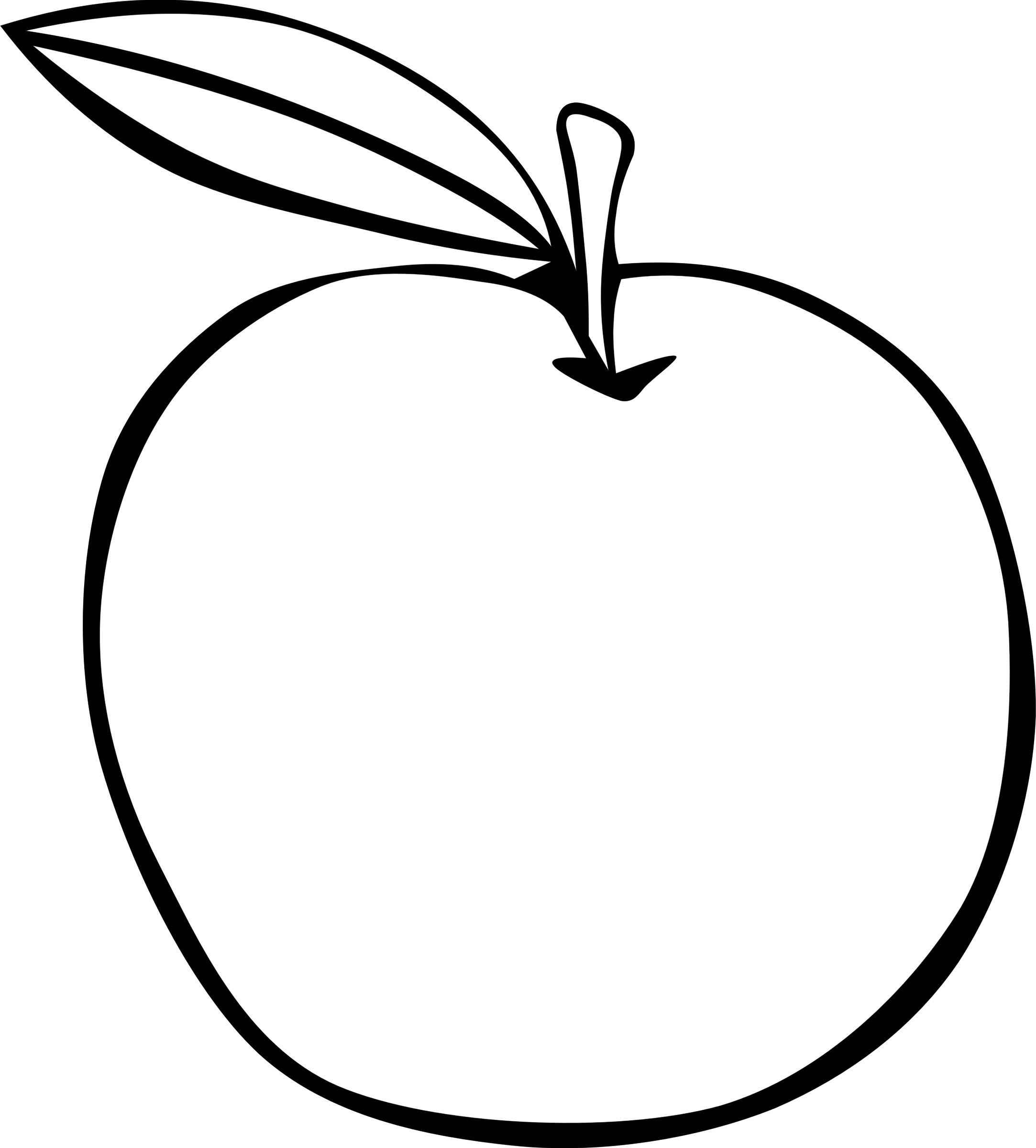 2166x2400 Apple Clipart, Suggestions For Apple Clipart, Download Apple Clipart