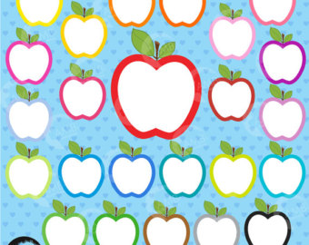 340x270 Apple Clipart Etsy