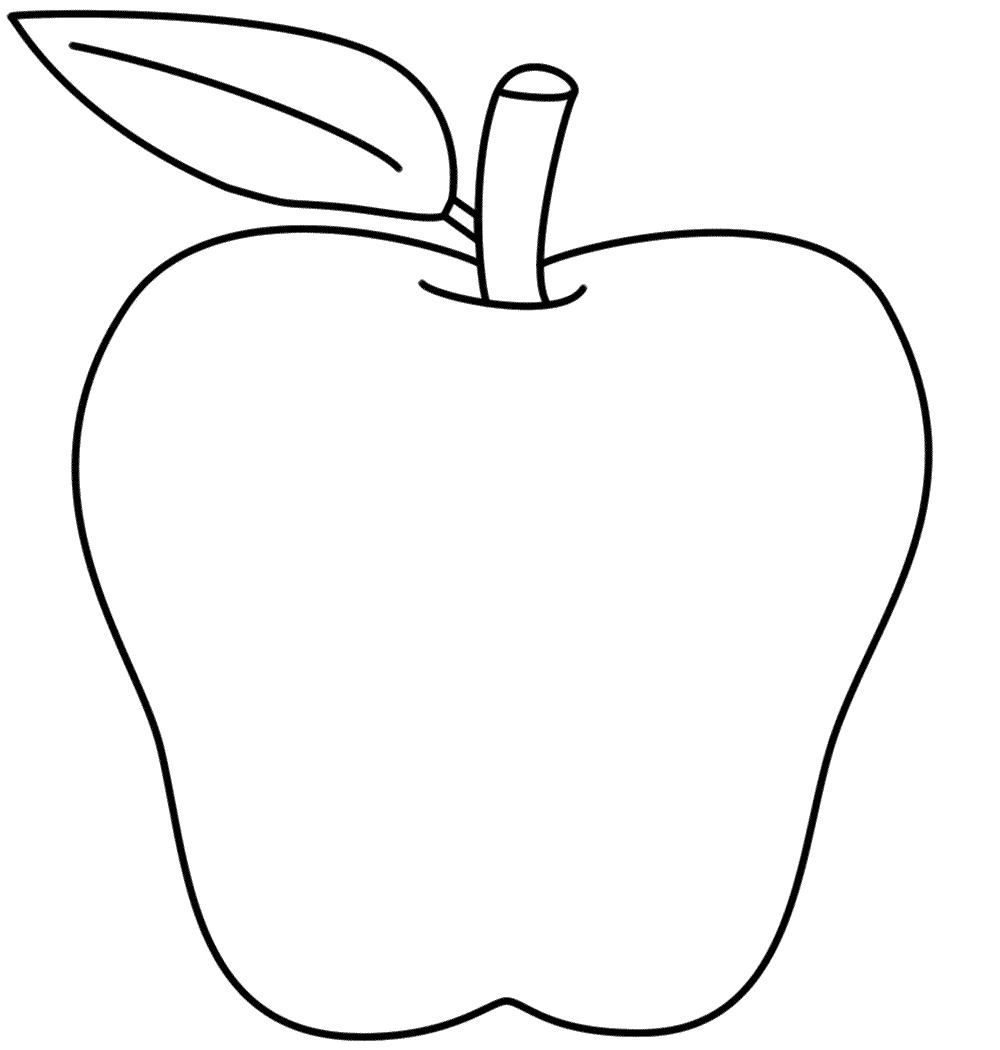 1000x1050 Kids Colering Pags To Coler Free Printable Apple Coloring Pages