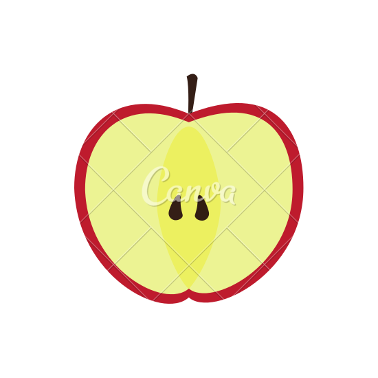 550x550 Apple Slice Healthy Fruit Icon